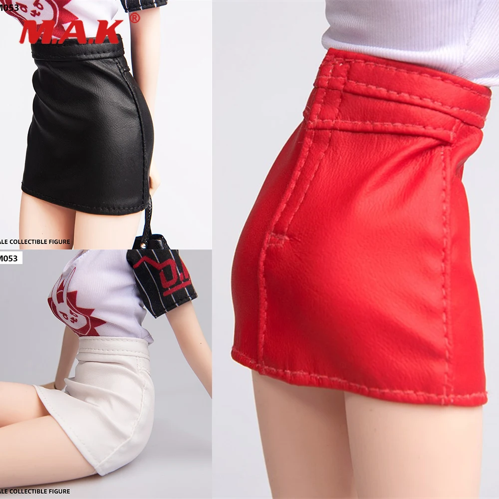 TYM053 в наличии 1/6 весы сексуальный женской фигуры одежда аксессуар кожаная юбка