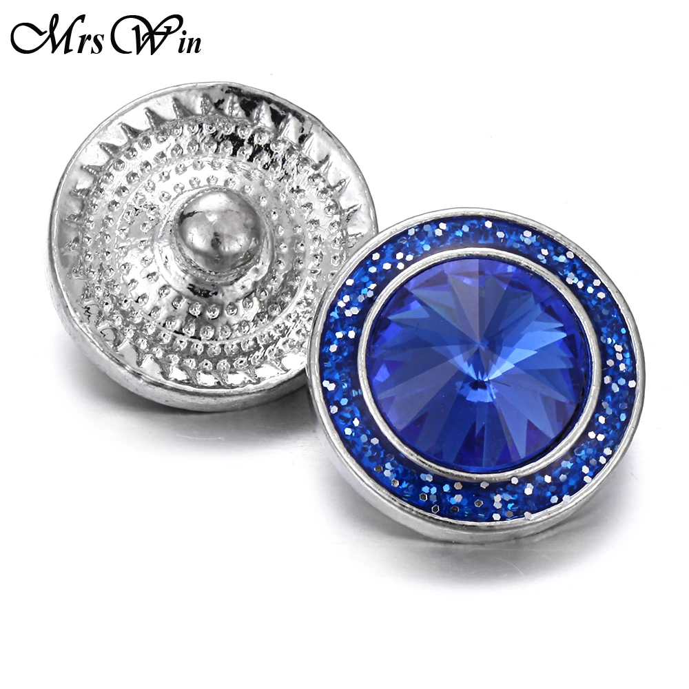 6 шт./лот новинка 2019 ювелирное изделие на кнопках с кристаллами круглый