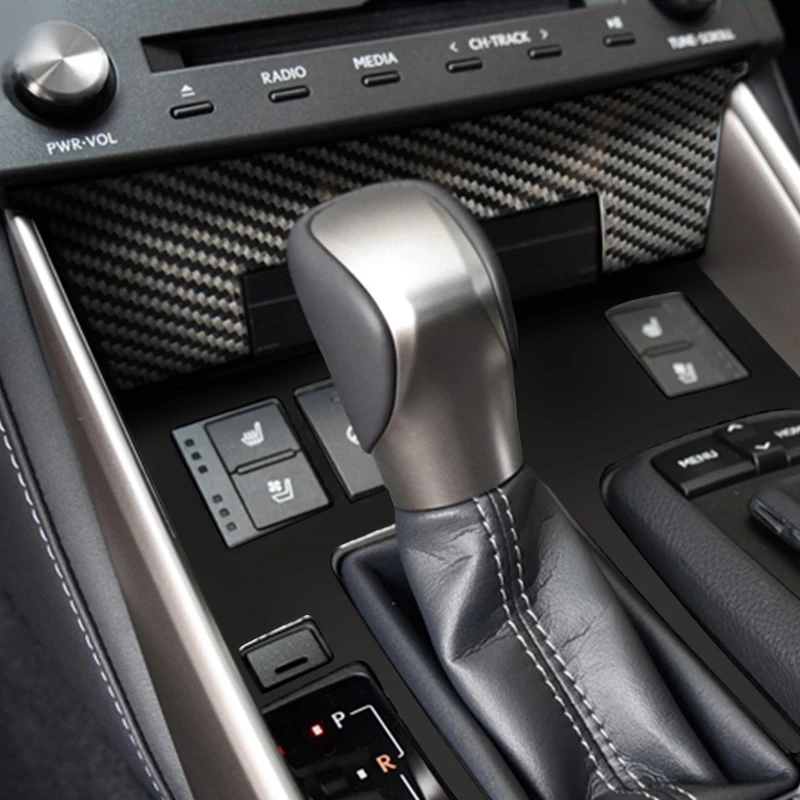 

Car Styling Carbon Fiber 3D Sticker of Car Center Console CD Player Frame For LEXUS IS250 300 350 2006-12 LHD/RHD