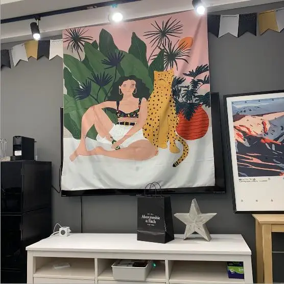 Повесьте Ткань изображение коллекция раздел Ins настенный художественный постер