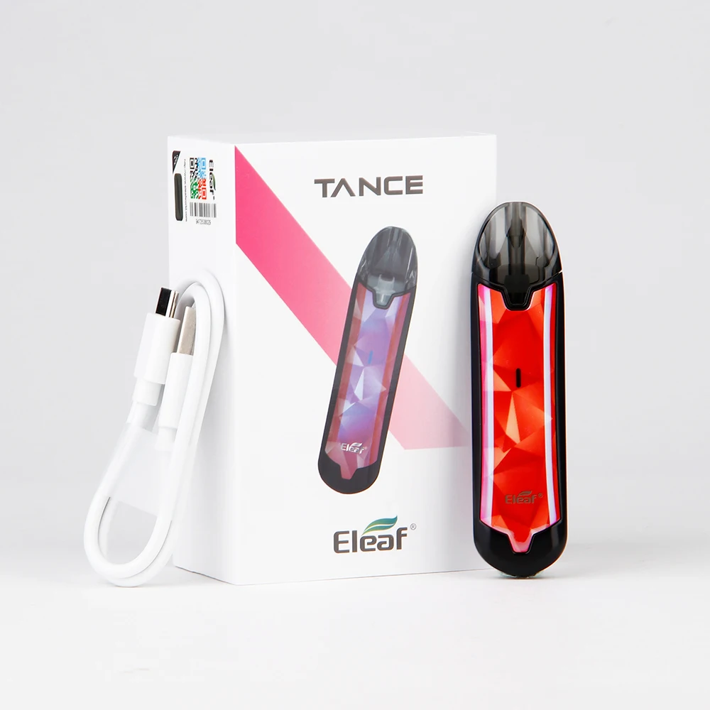 100% оригинал Eleaf Tance Pod Kit 580 мАч встроенный аккумулятор с заправкой и технологией IML