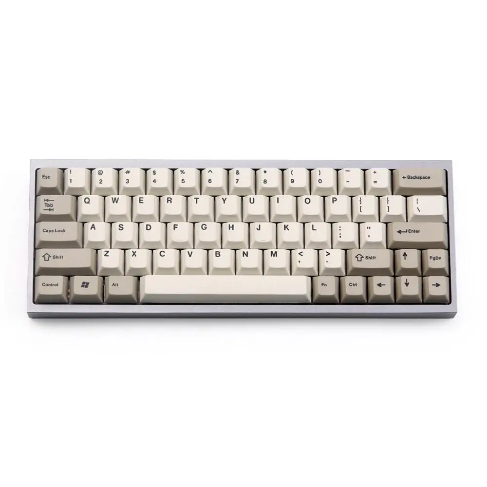 TOFU RGB 60% Горячая замена пользовательский механический набор клавиатуры без