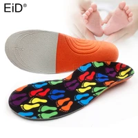 eid 3d children insoles arch support orthopedic insole flat feet orthotic shoe sole for xo legs corrector kid insert shoe pads