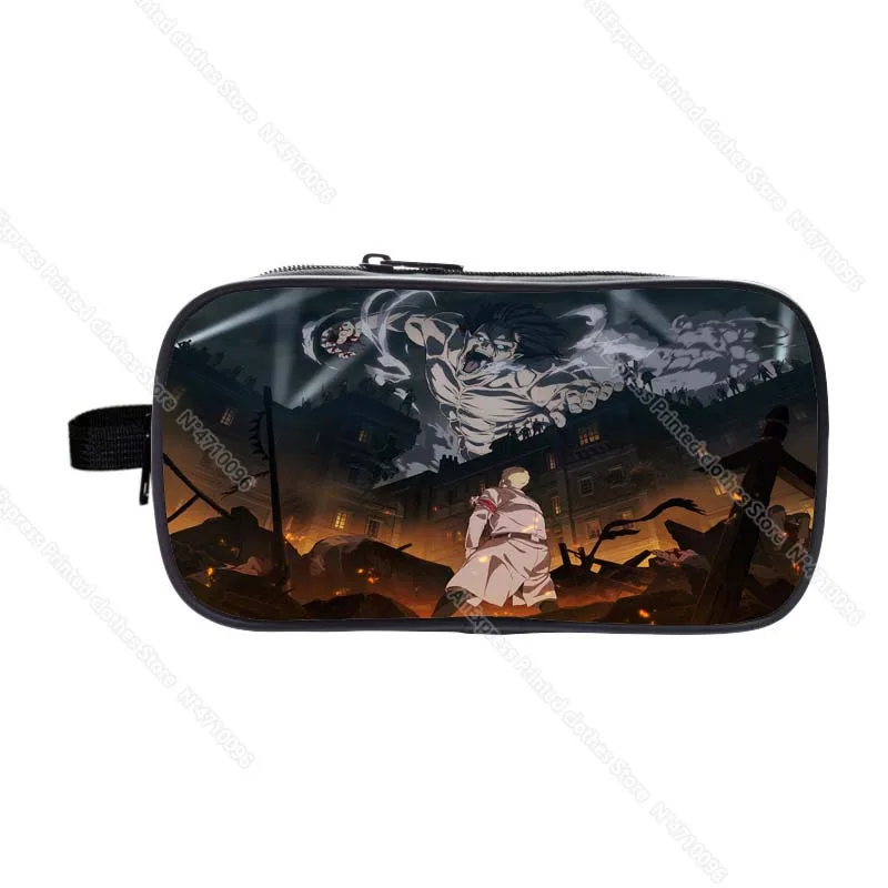 Новинка чехол для карандашей атака на Титанов детский мультяшный пенал из аниме