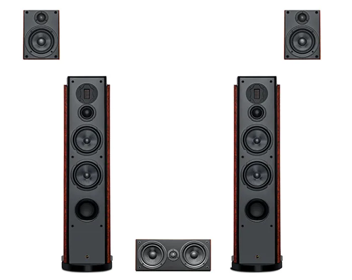 HIVI Swans M6005HT домашний кинотеатр 5,0 стерео звуковая система основной HiVi M6005 центр HiVi RM300C+ объемный HiVi RM300R