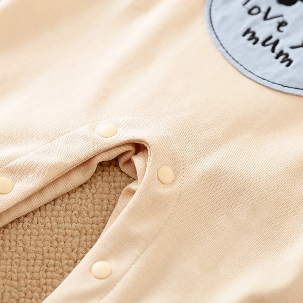 Детский комбинезон ZAFILLE с рисунком панды воротник-стойка 2021 |