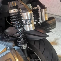 motorcycle carbon fiber abs mudguard wheel hugger splash guard mud block rear fender for honda adv 150 adv 150 2019 2020 2021