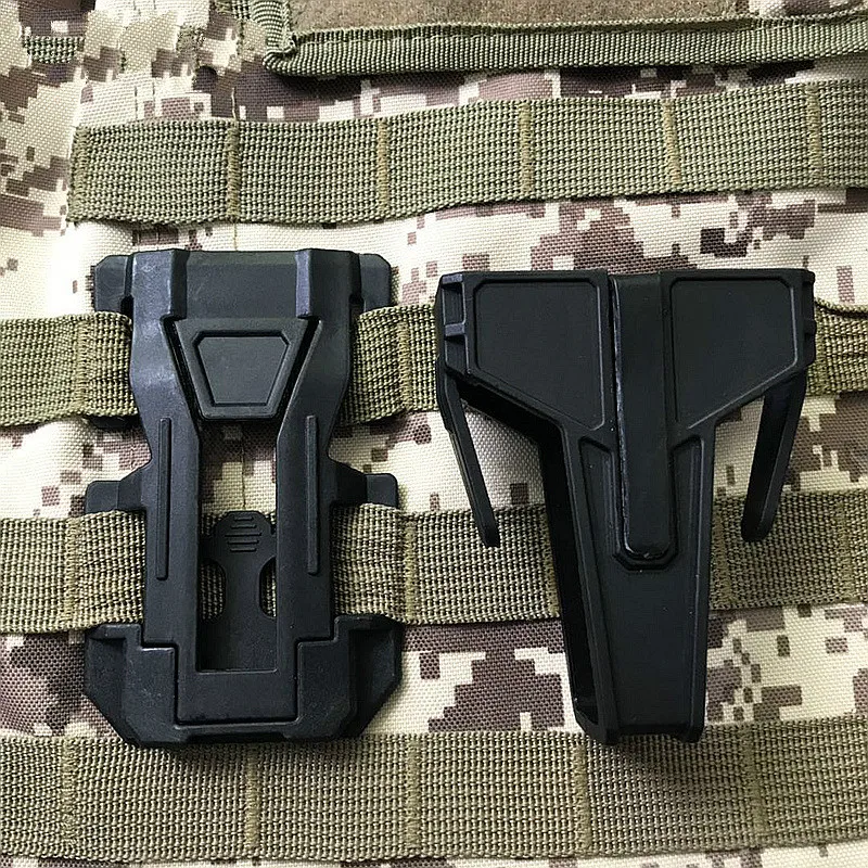 

Holster Magazine Set Molle Attachment Plate Carrier Belt Body Armor Load Bearing Equipment Vest Tactical Bag Pouch Army Hunting