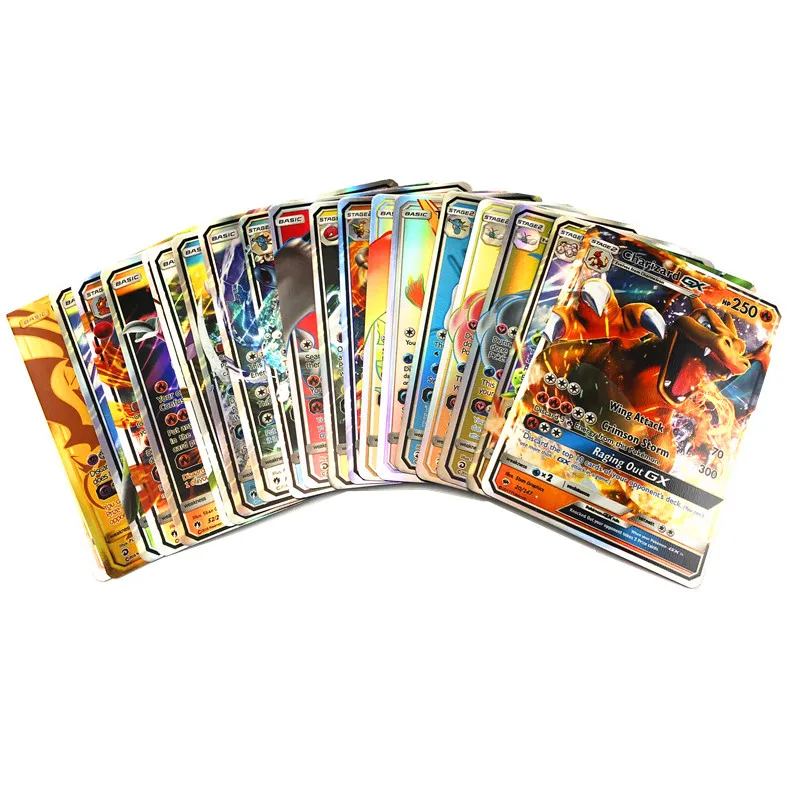 

2022 новейшие 60-300 шт. карты Pokemon французская версия сияющая Gx Mega Ex Vmax игральные карты боевая игра коллекция торговые детские игрушки