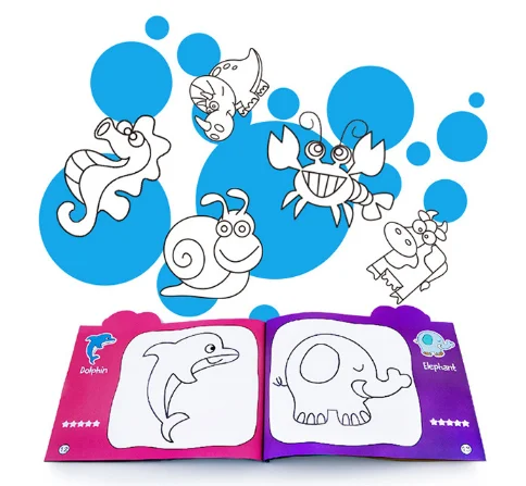 Детская раскраска детская граффити живопись книга Рисование школа картина Книга