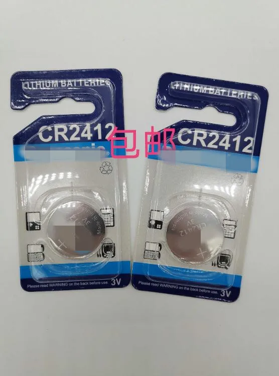 1PCS CR2412 2412 coin cell 3V lithium battery for car key and so on new original | Button Cell Batteries