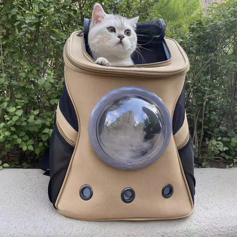 

Portable Large Bubble Cat Bag Backpack Carrier Space Capsule Breathable Window Dog Bag Pets Accessories Products Travel Bags