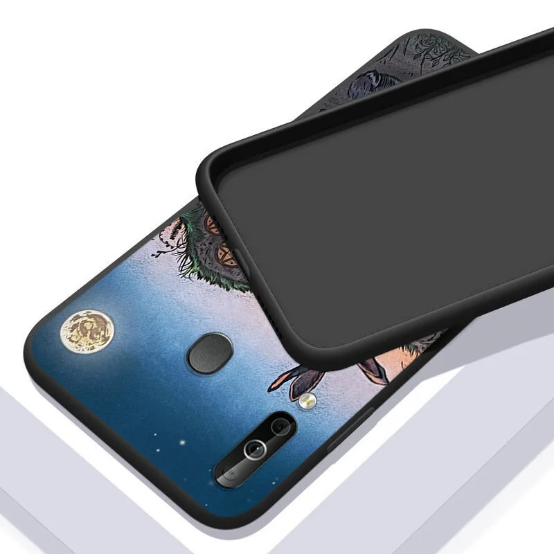 

witches moon Tarot totem for Samsung Galaxy A90 5G A80 A70S A70 A60 A50 A50S A40 A30S A20S A20E A20 A2 Core A10 Phone Case