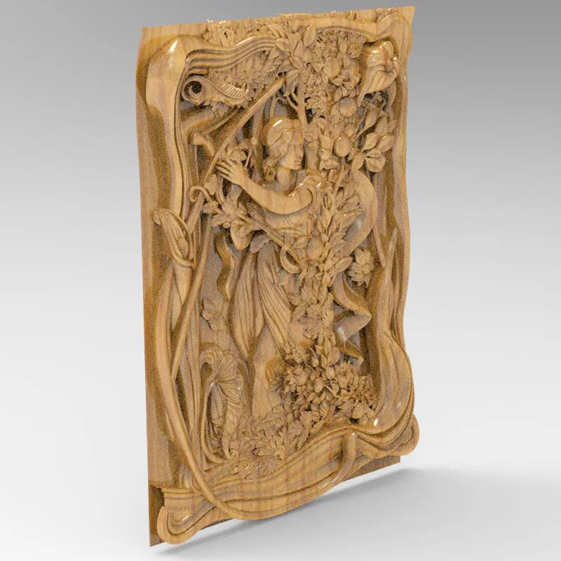 3d STL модель для ЧПУ 3D принтера Artcam Aspire Bas Relief - Beauty Women | Инструменты