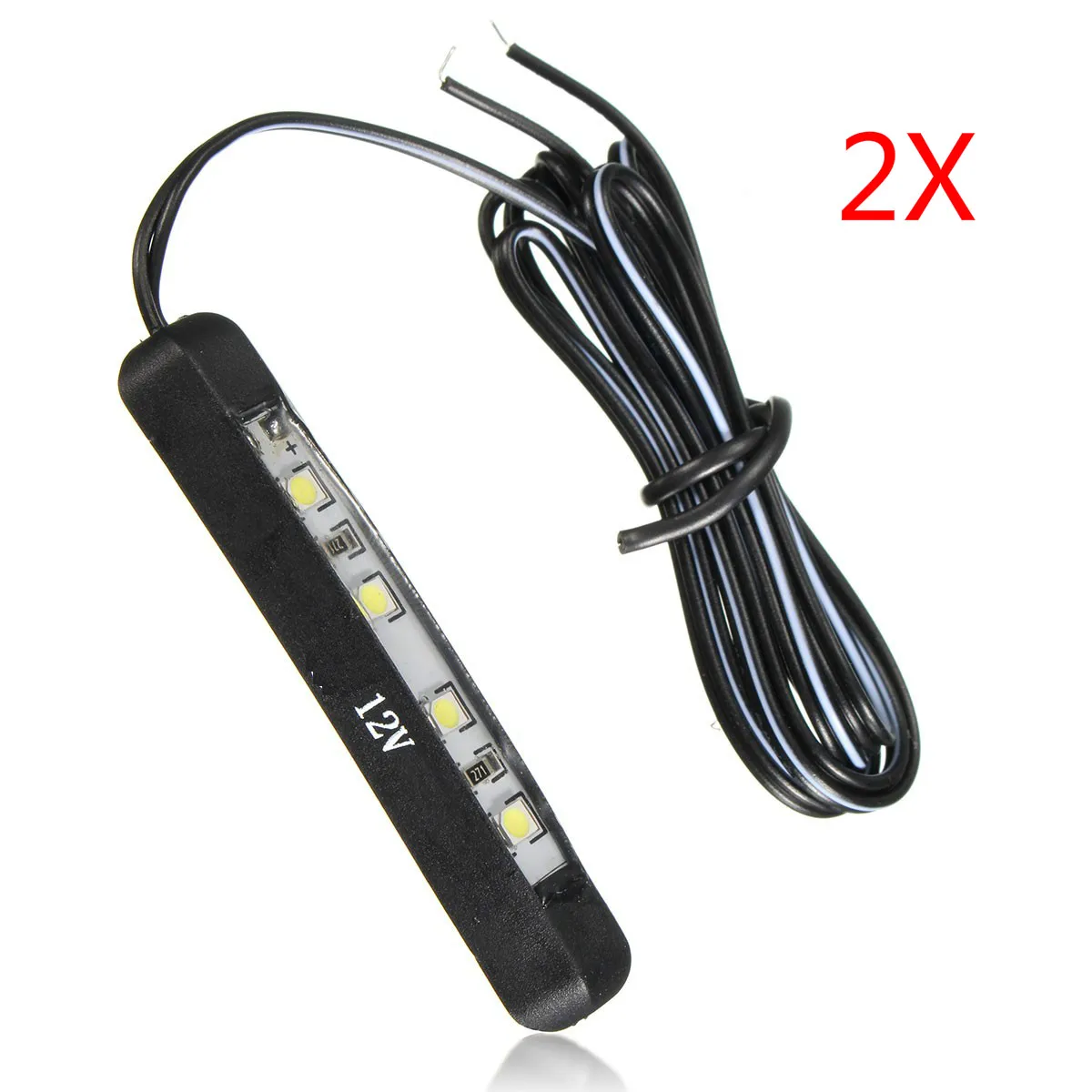 2 шт. автомобильный мотоцикл мини светодиодный маленький задний номерной знак