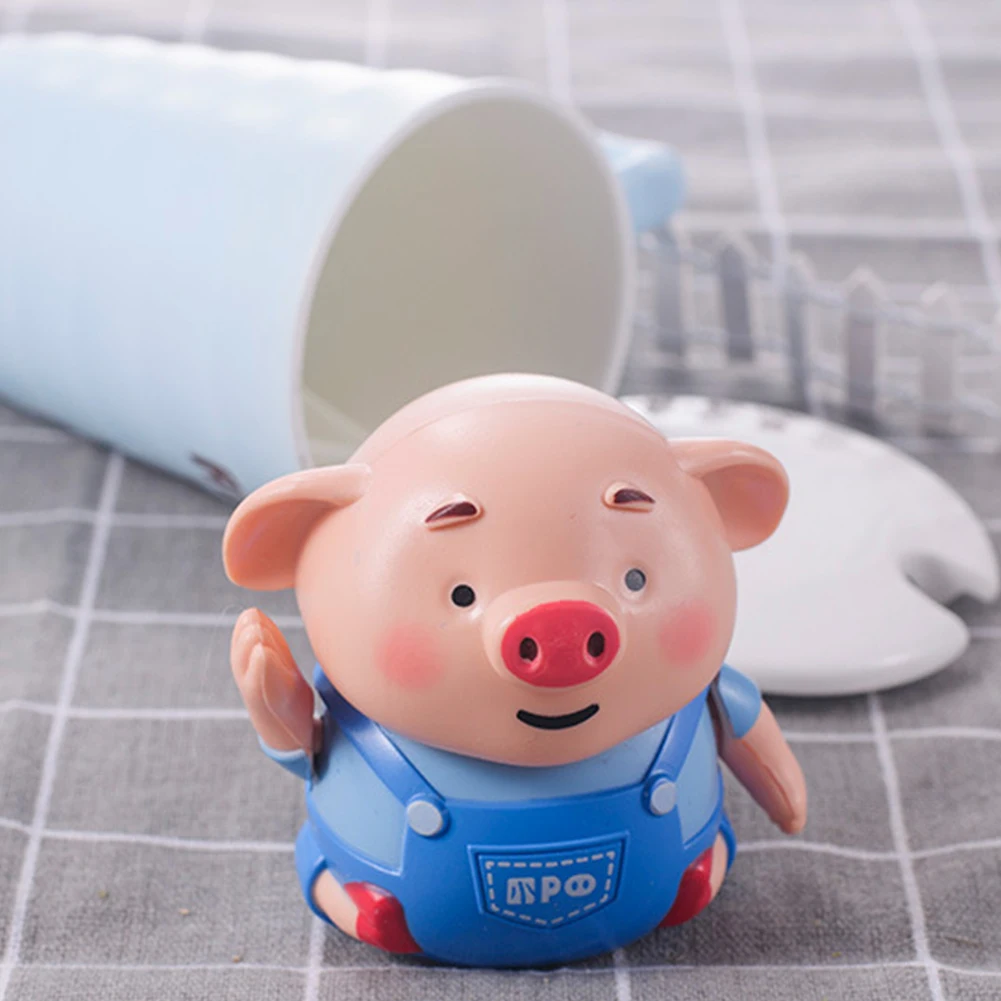 

Kids Pen Cartoon Magic Children Imagination Cute Birthday Educational Toy USB Charging Light Music Gift Inductive Pig Mini