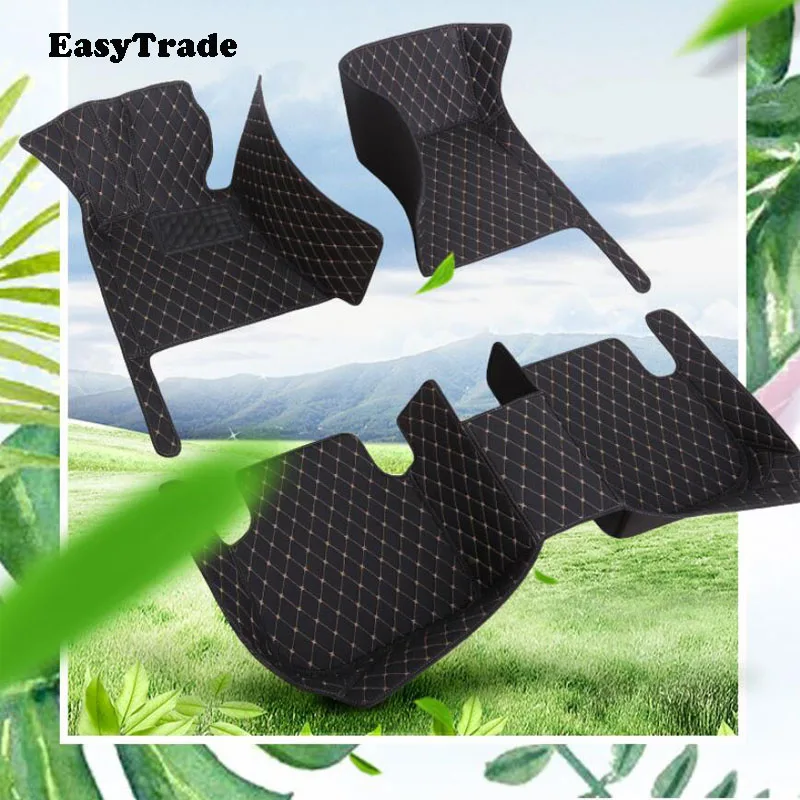 Кожаные автомобильные коврики из микрофибры для ног защитные товары KIO RIO K2 4 2018 2017