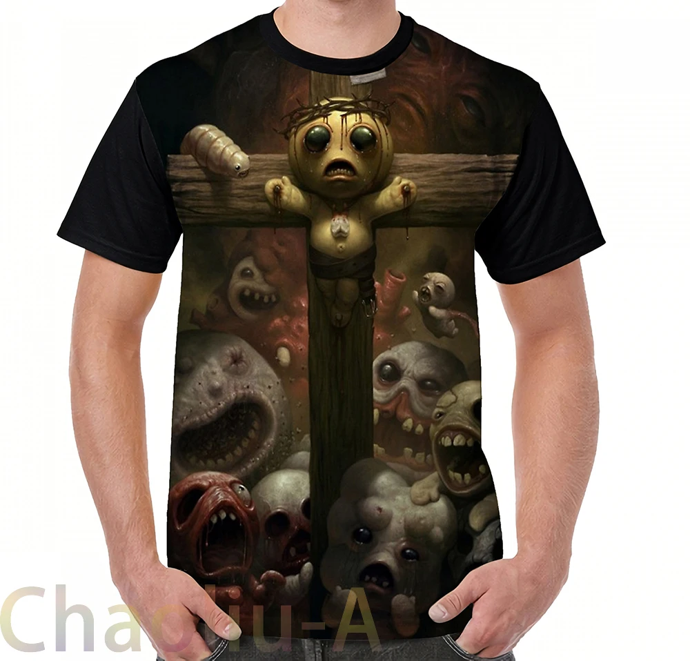 Исаака футболка с принтом Мужские забавная Футболка женские футболки коротким