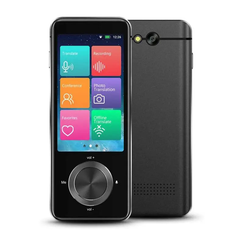 

M9 Portable Intelligent Translator 107 Languages Two-Way Real-Time WiFi/Offline Recording/Photo Translatio Language Translator