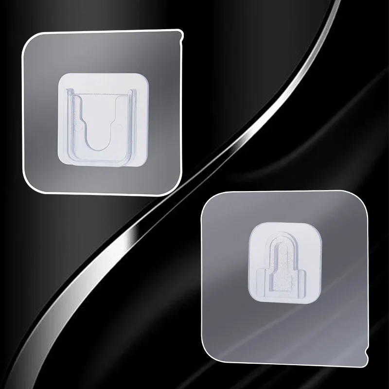 

Powerful traceless hook bathroom waterproof paste multi-functional buckle creative household wall hanging mobile buckle