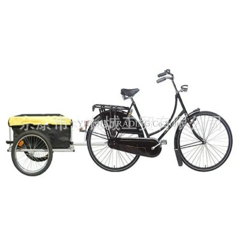 Online Rimorchio Caldo Della Bici Di Vendita, Carrello Dei Bagagli Della Struttura D'acciaio Può Caricare 88LBS, Carico Della Bicicletta Della Ruota Da 16 Pollici