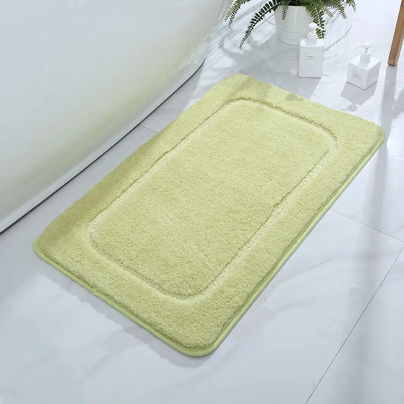 

Inya Fashion hot sale New flocking home door slip mat household bathroom bathroom Comfortable Bath absorbent mat door mat
