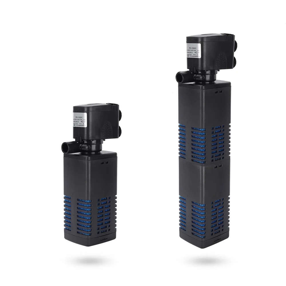 

Small fish tank function filter aquarium three-in-one built-in submersible pump aeration filter pump