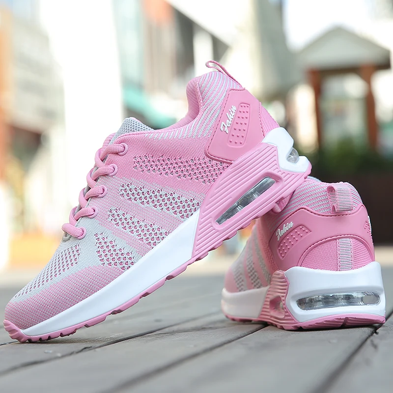 Brand Womens Sport Running Shoes Air Cushion Sneakers for Women Comfortable Athletic Training Footwear Jogging Sneakers