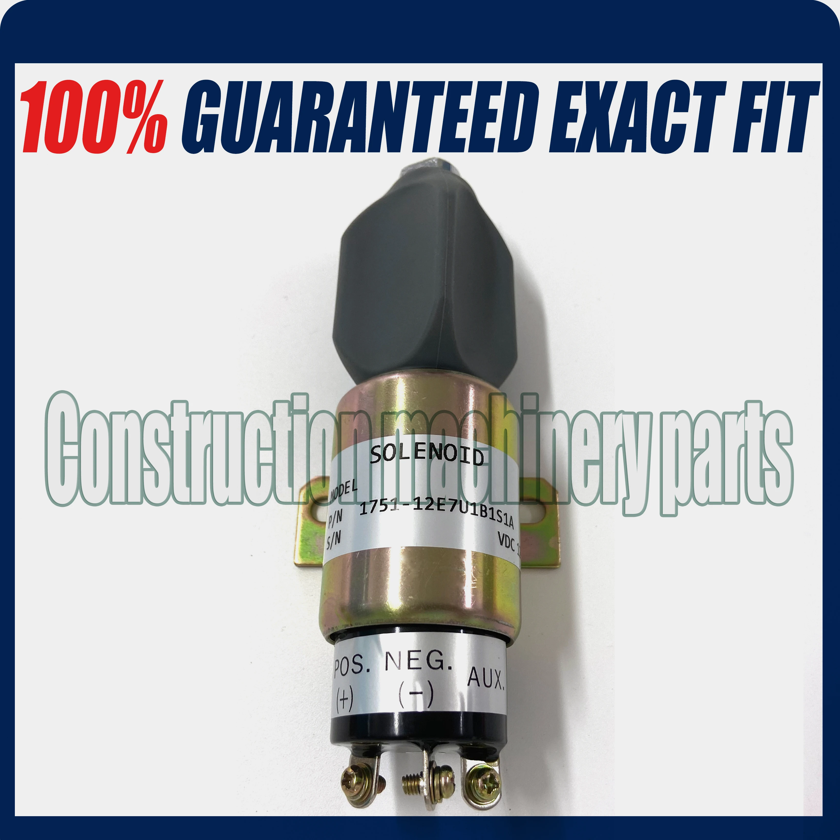 Стопорный Электромагнит Woodward 1751-12E7U1B1S1A 1700-2507 12VDC (3 клеммы) |