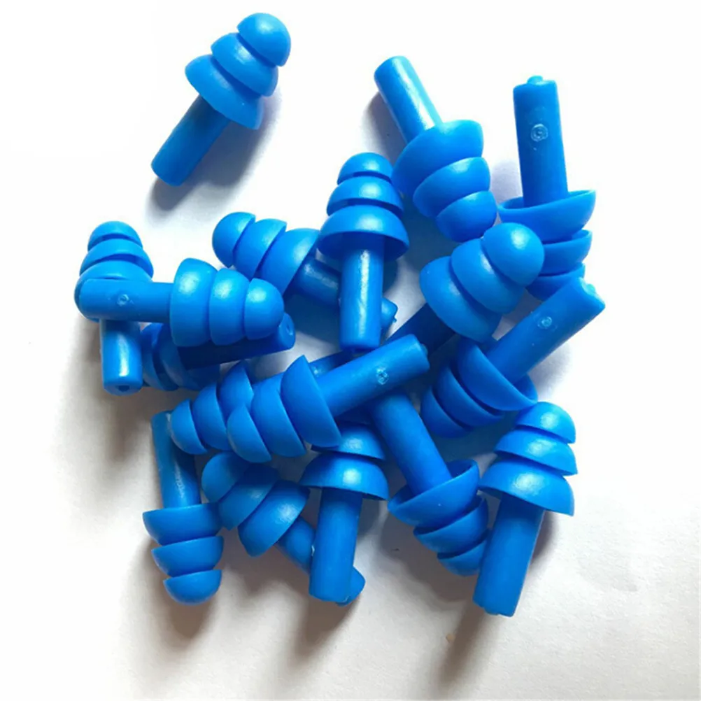 

10 Pairs Soft Anti-Noise Ear Plug Waterproof Swimming Silicone Swim Earplugs For Adult Children Swimmers Diving 2019 New