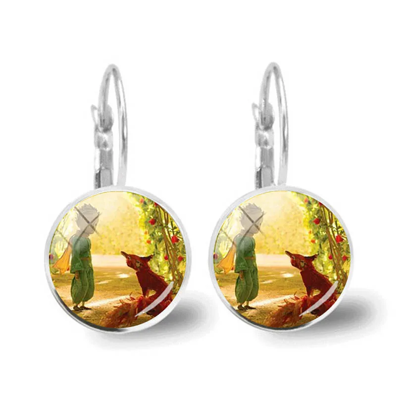 Серьги-капельки в стиле Маленького принца серьги-подвески аниме Маленький