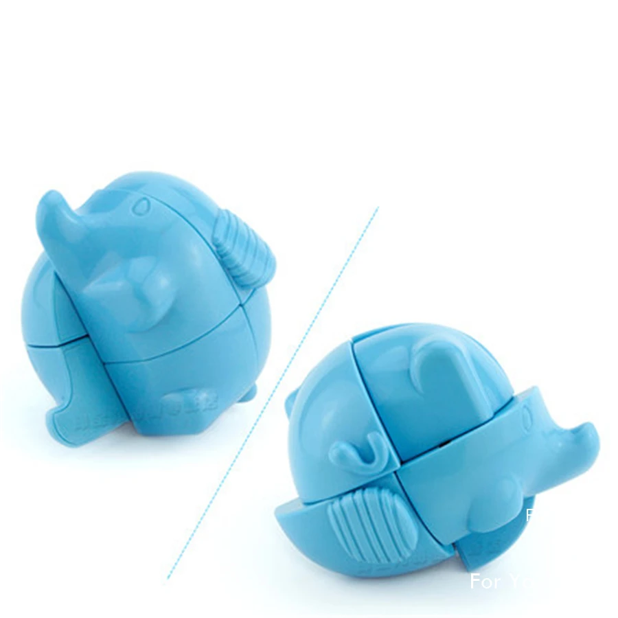 Cubos Magicos Пазлы кубик слон пазл животные Мини рука бесконечная скорость игрушки