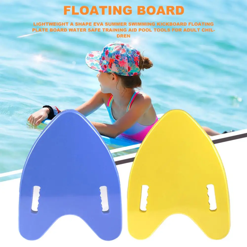 

Lightweight A Shape EVA Summer Swimming Kickboard Outdoor Special Purpose Practical Economy Floating Plate Water Safe Tool