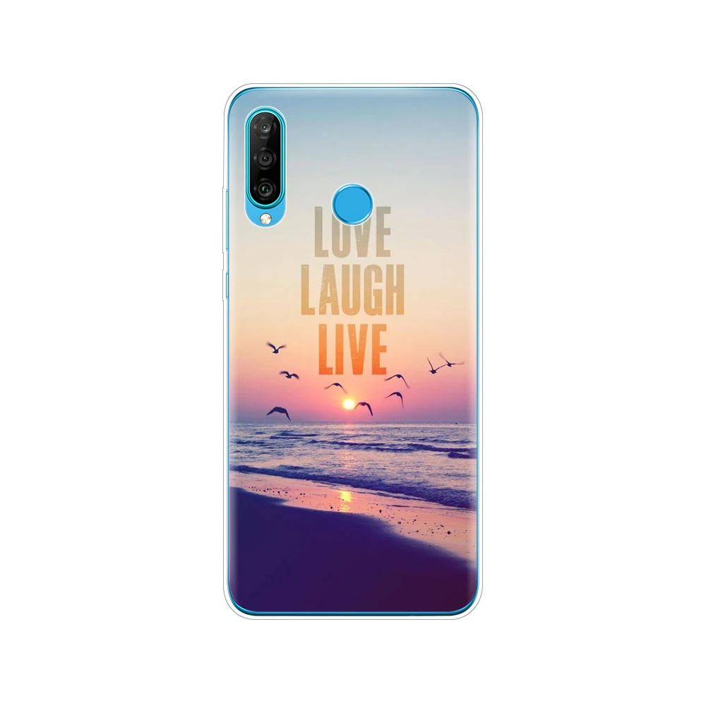 Чехол для Huawei P30 Pro чехол P30Pro силиконовый из ТПУ телефона телефон с фонариком 30
