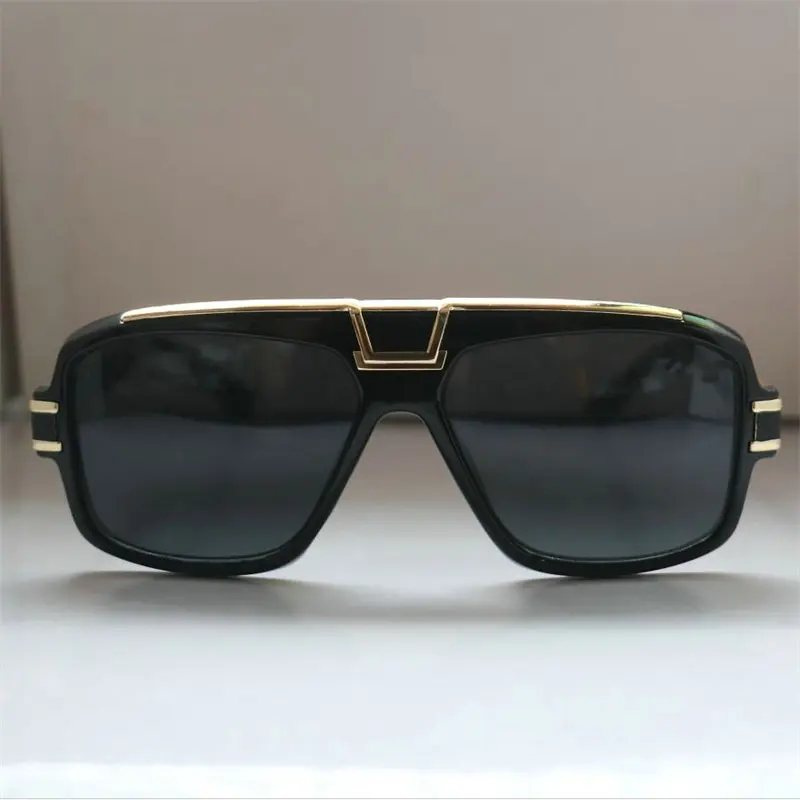 Новые модные роскошные Ретро Квадратные Солнцезащитные очки для мужчин и женщин