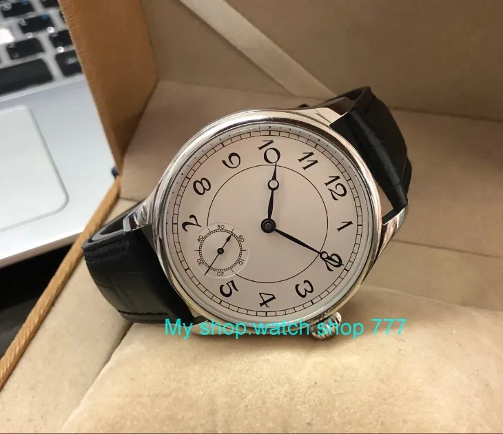 44 мм без логотипа азиатские 6498 17 драгоценностей механические ручные Мужские часы