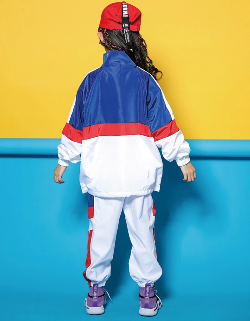 

2021 Spring Tracksuit For Girls And Boys Sports Two Pieces Clothing Set Long Sleeve Suits Loose Hoodies Hip-hop Costumes Fashion