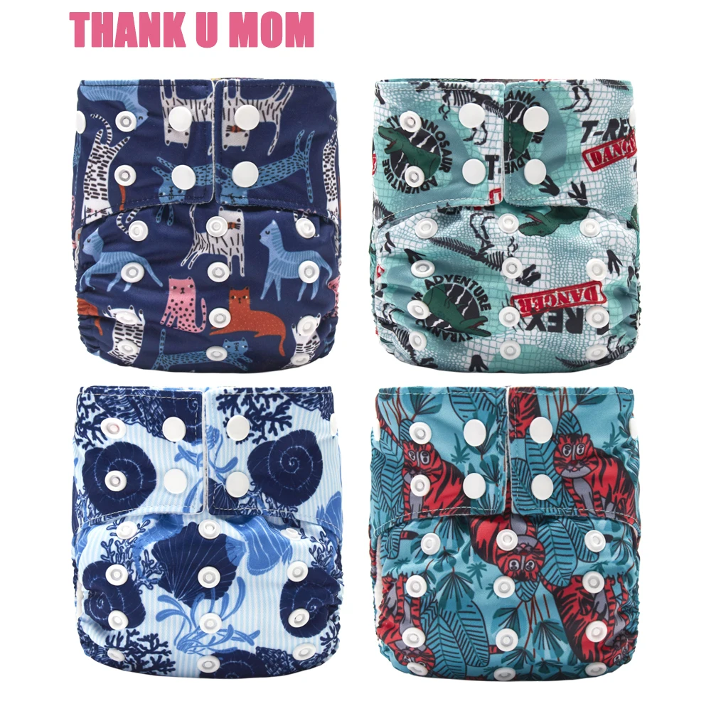 Pa&ntilde;ales de tela lavables y reutilizables para beb&eacute; reci&eacute;n nacido, pa&ntilde;al de bolsillo NB, forro Polar suave, impermeable, ajuste PUL de 3-8kg, 4 piezas-0