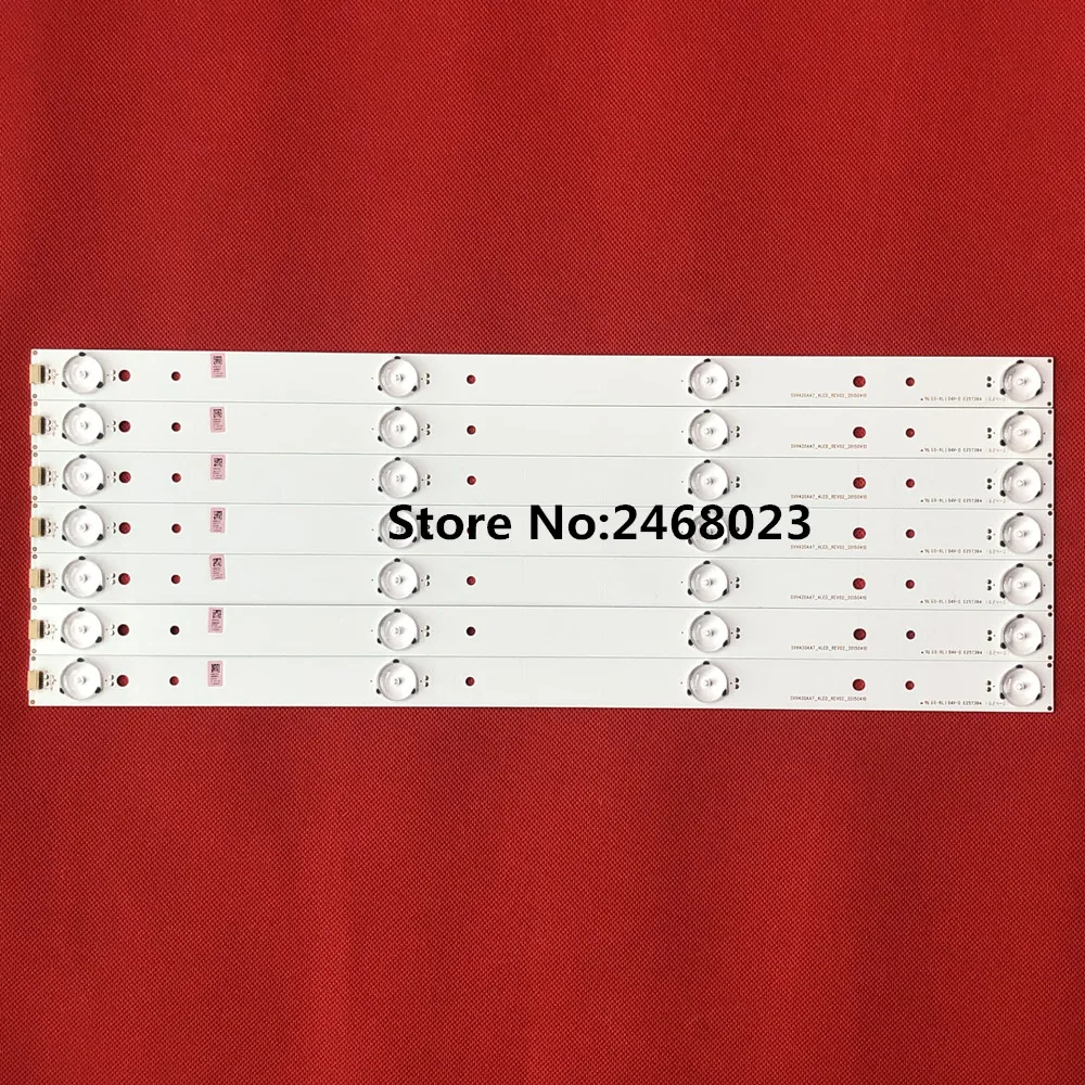 7 шт./компл. светодиодный подсветка полосы для HISENSE SVH420AB2 SVH420AB3 SVH420AA7_4 43H7C 43H7C2 LC