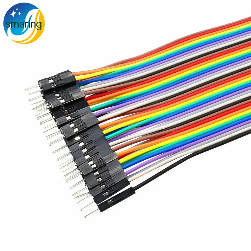 Макетная плата Dupont для Arduino 80 шт. 20 см 2 54 мм | Игрушки и хобби