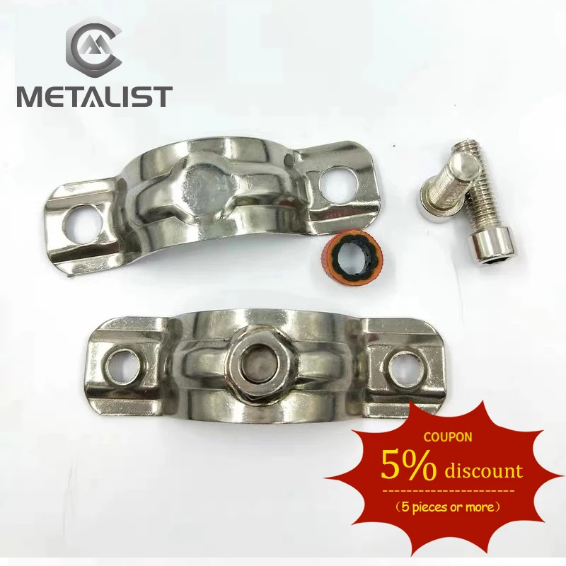 Металлическая сварочная Зажимная Подвеска для труб 5 шт. 16-108 мм OD SS304 из