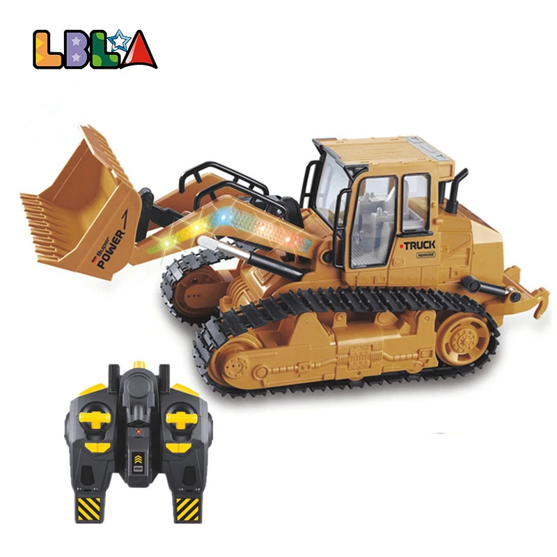 LBLA C4 1:16 Радиоуправляемый экскаватор игрушки 2 4 ГГц 10 каналов пульт управления