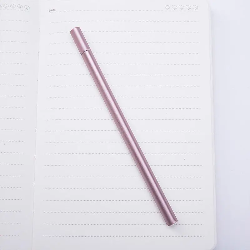 0 5 мм черная ручка школьные канцелярские принадлежности металлические гелевую