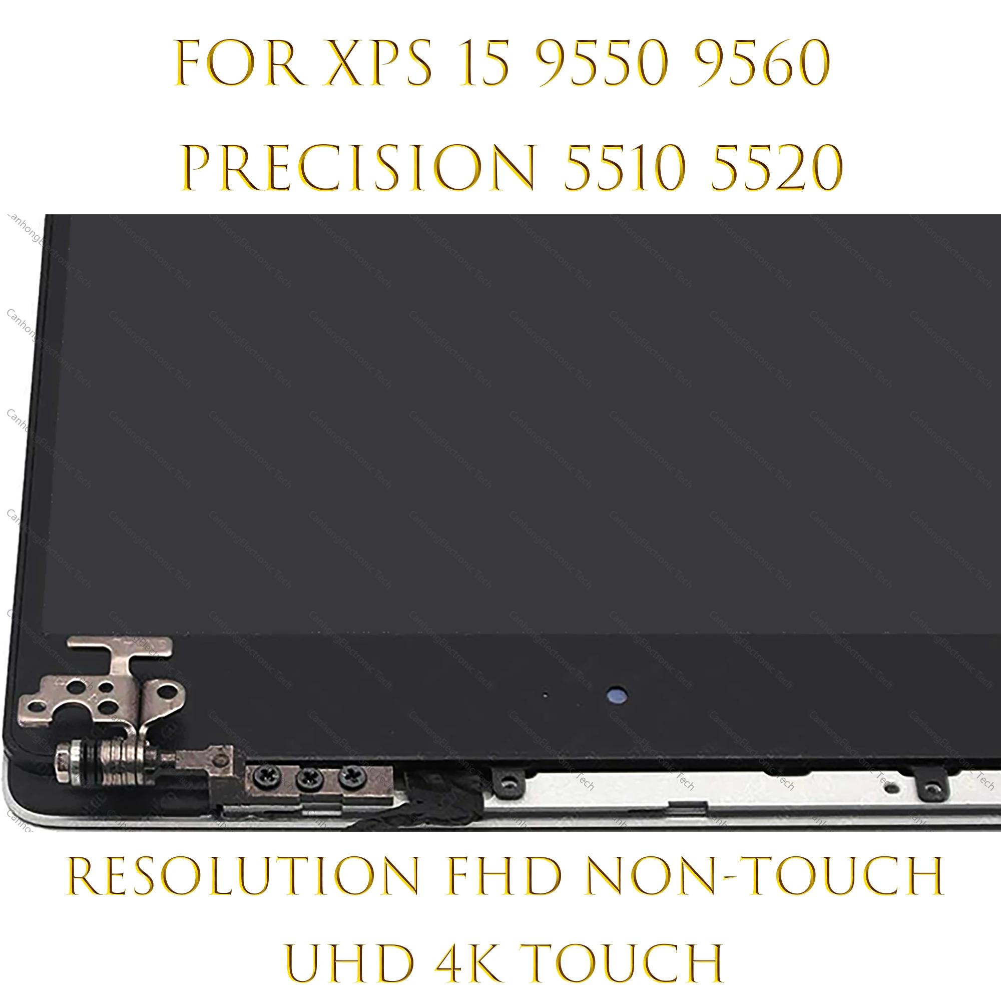 Сенсорный ЖК-экран FHD 15 6 дюйма в сборе матрица 3840*2160 4K для Dell XPS 9550 9560 Precision 5510 5520 P56F