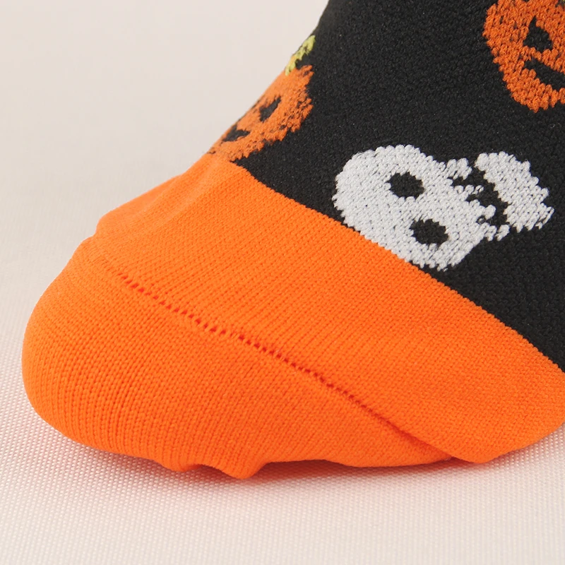 

Unisex Compression Stockings Halloween Limited Owl Skull Elastic Autumn Winter Under the Knee Nylon Outdoor Sports Socks