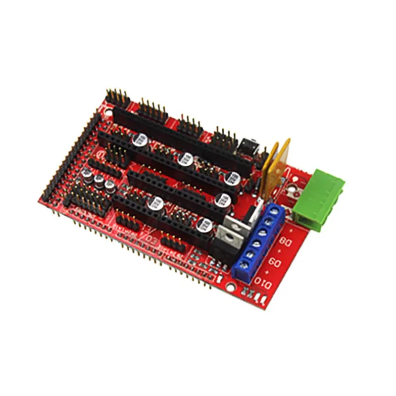Для Arduino 3D принтер платы Ramps 1 4 панель управления расширения с радиатором