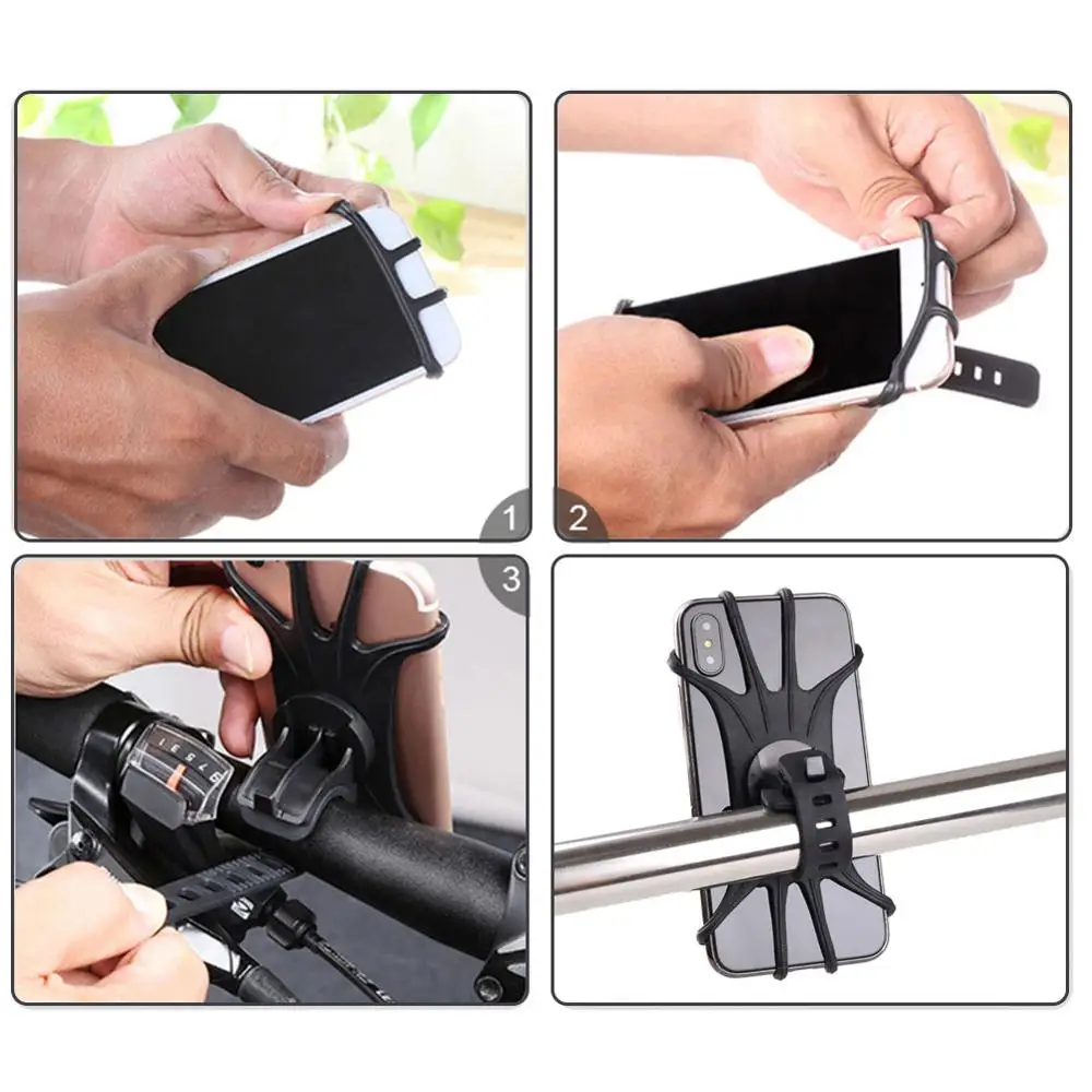 bicycle phone holder for iphone 11 samsung xiaomi 9 universal motorcycle mobile phone holder bike handlebar stand bracket tslm1 free global shipping