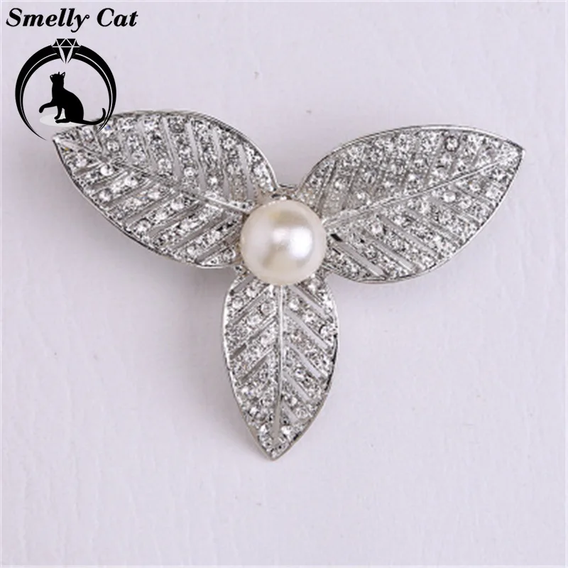 Вонючая кошка модная перламутровая брошь популярная универсальная Сплав