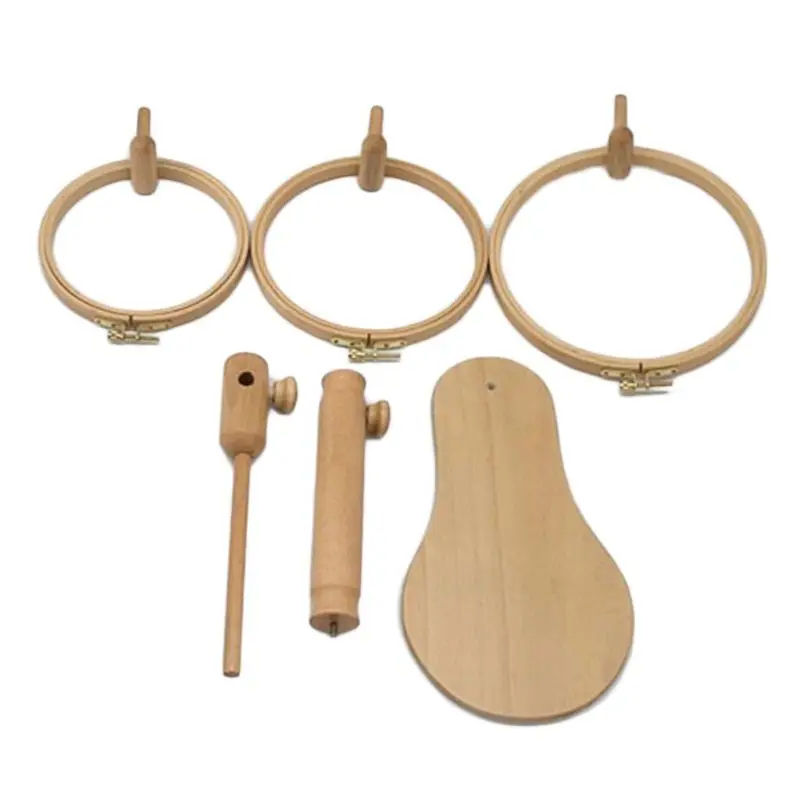 

Wood Embroidery Hoop Cross Stitch Needlework Ring Frame Sewing Tool Adjustable Dropshipping