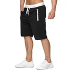Летние шорты для мужчин модный бренд размера плюс для бега, фитнеса тренажерный зал дышащие шорты мужские хлопковые мужские повседневные пляжные спортивные шорты для мужчин